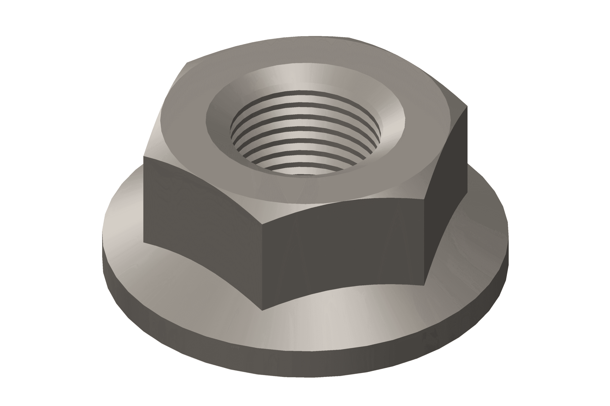 390321000 NUT,HEXAGON FLANGE