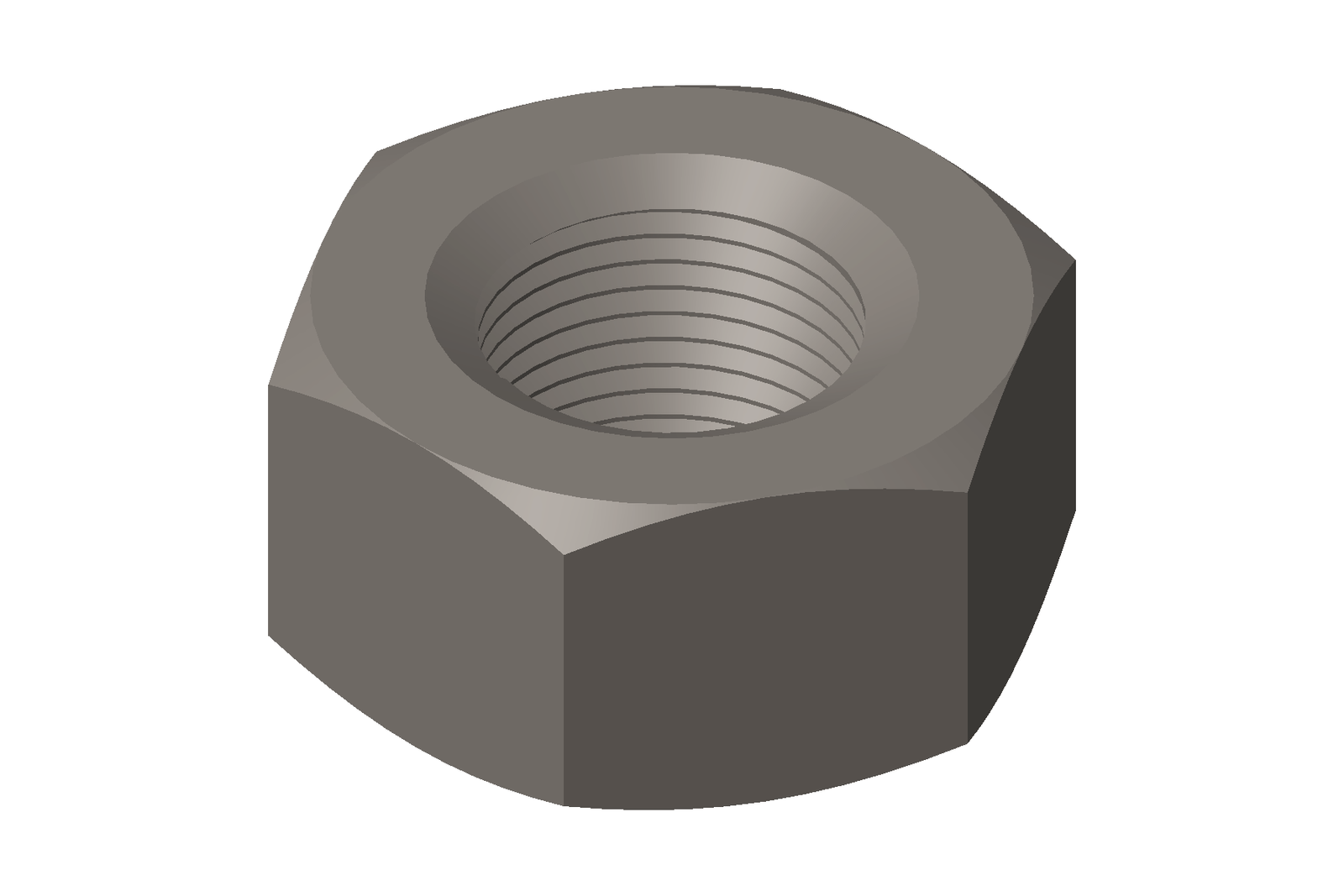 3009219 Nut, Regular Hexagon