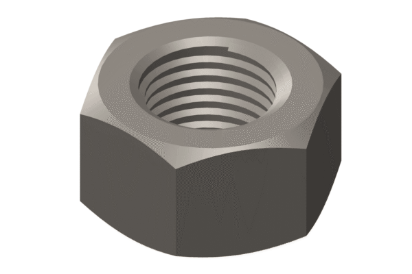 3044360 Nut, Regular Hexagon