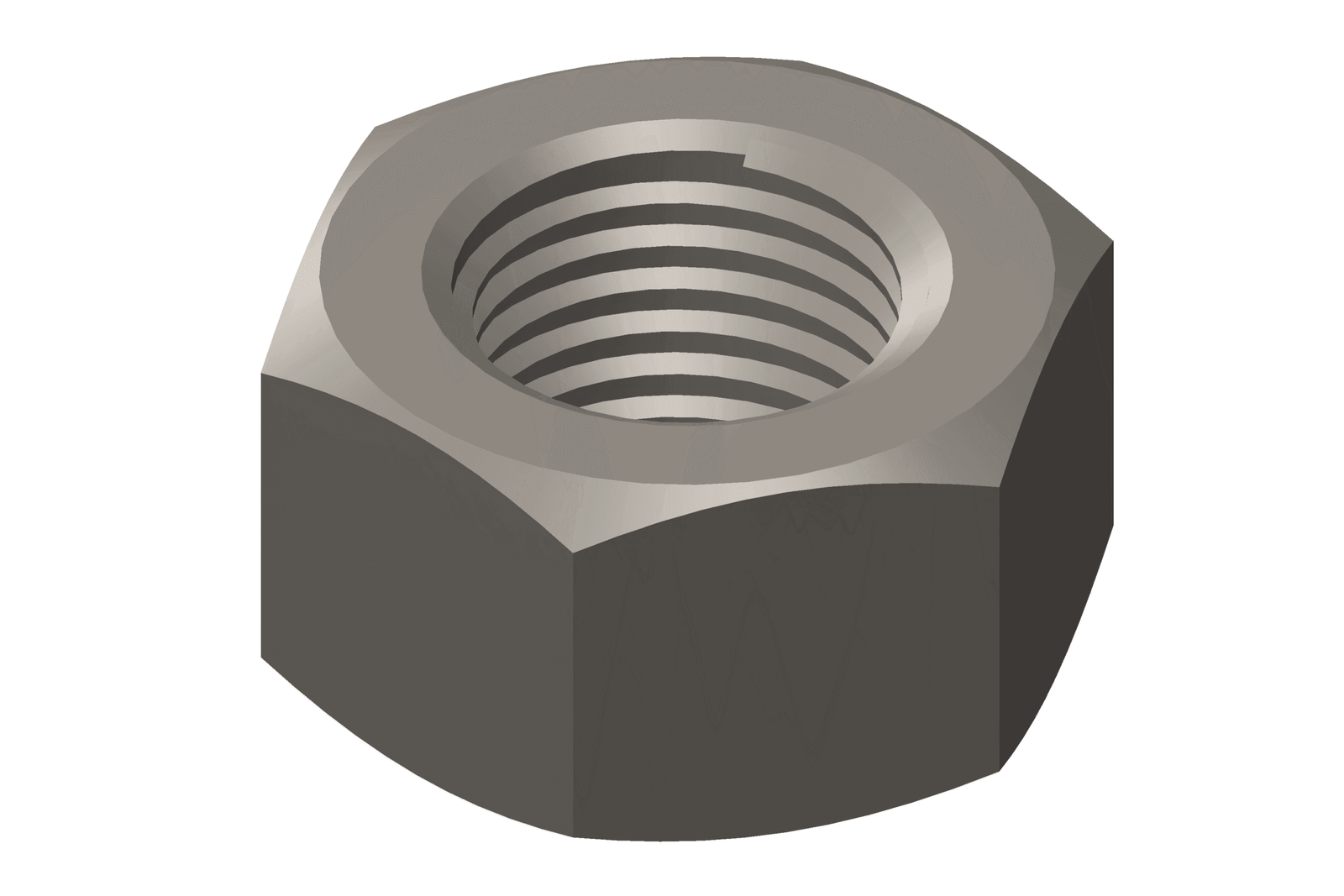 3044360 Nut, Regular Hexagon