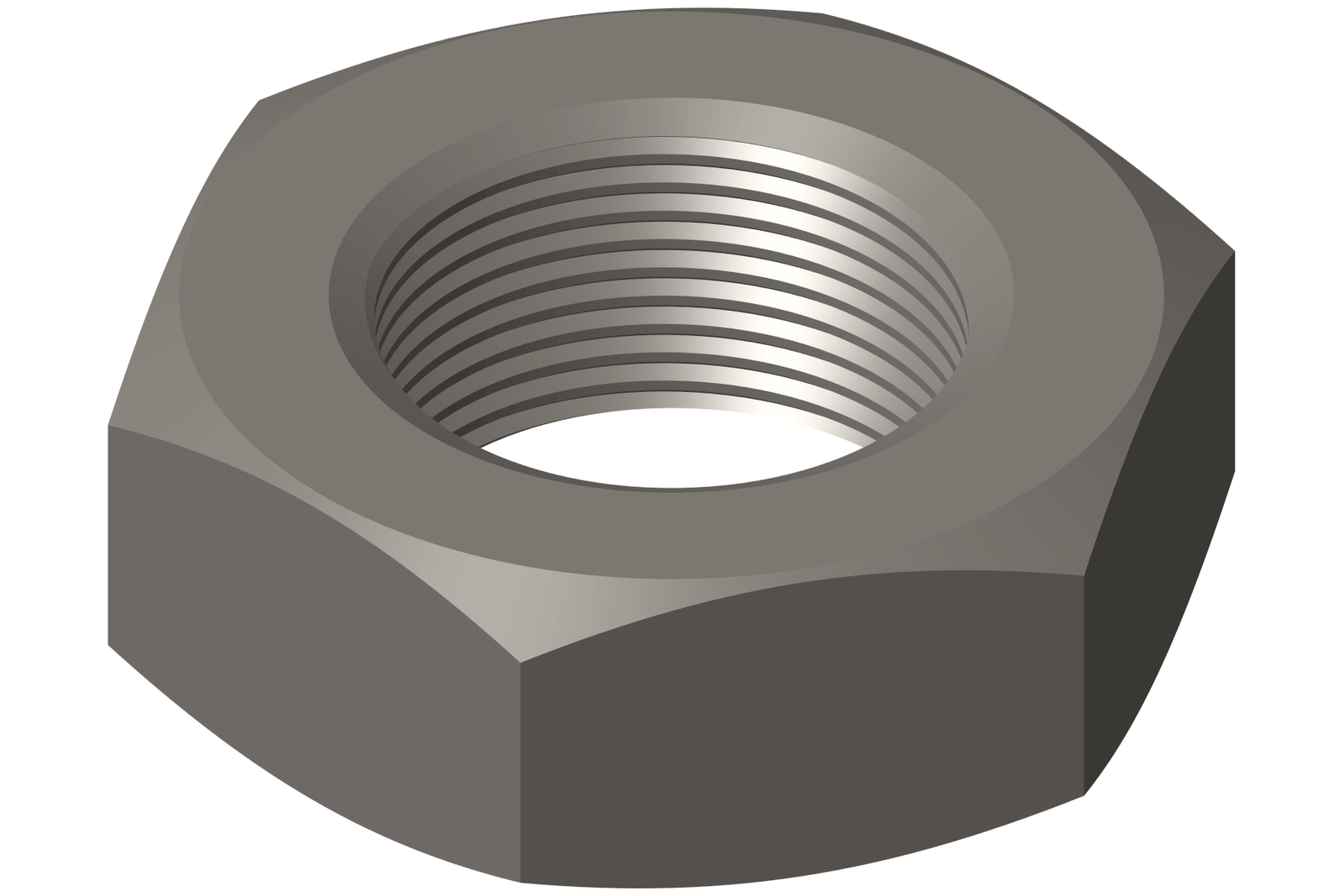 3066257 Nut, Regular Hexagon Jam