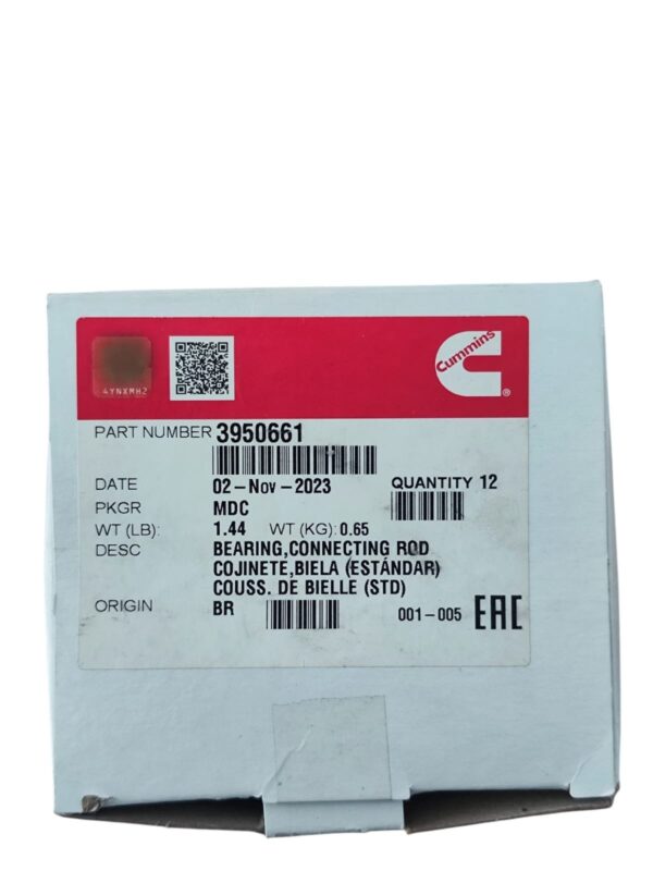 395066100 BEARING,CONNECTING ROD