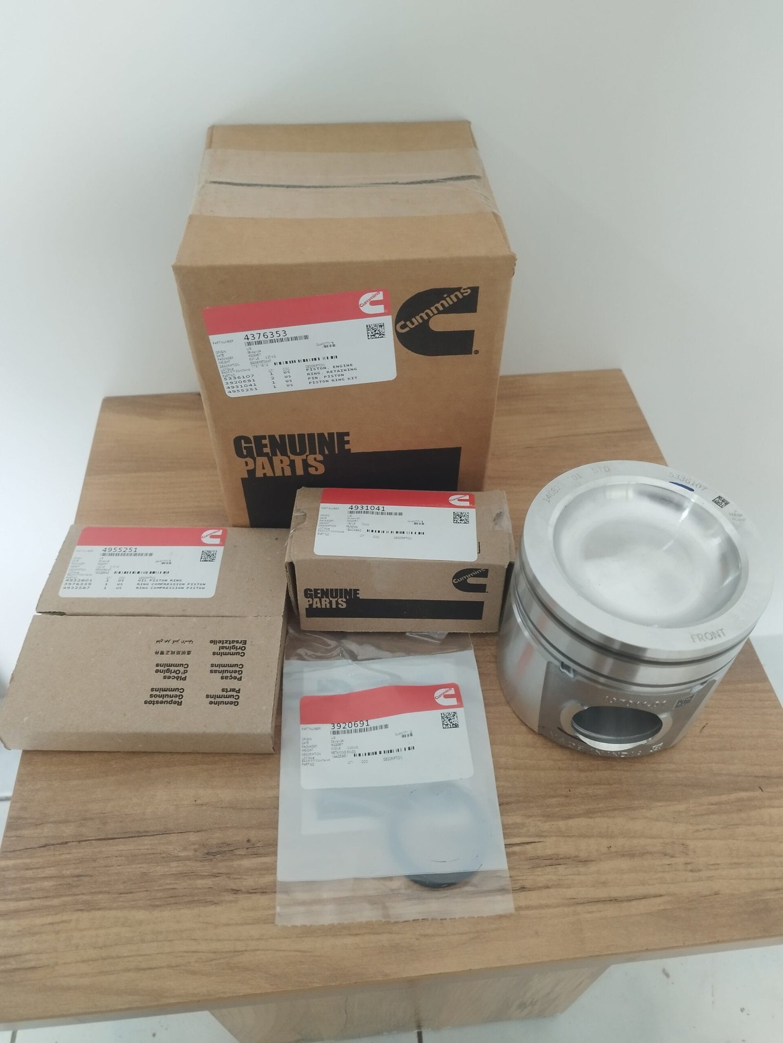 4376353 PİSTON KİTİ - Görsel 2