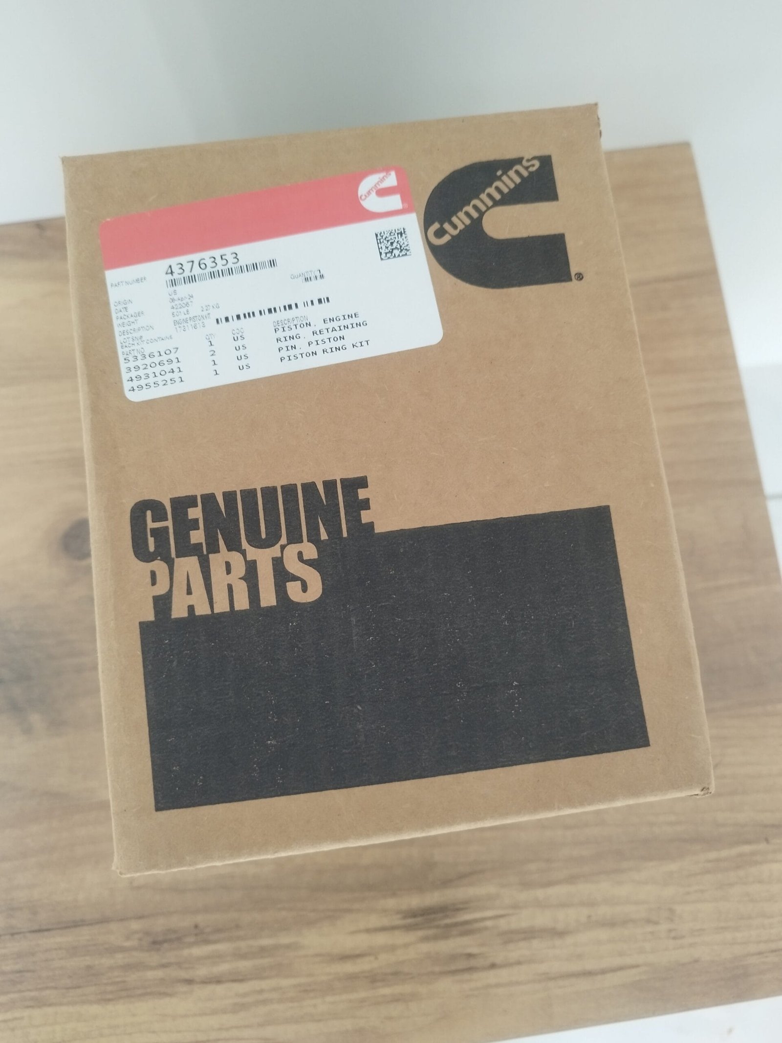 4376353 PİSTON KİTİ - Görsel 6