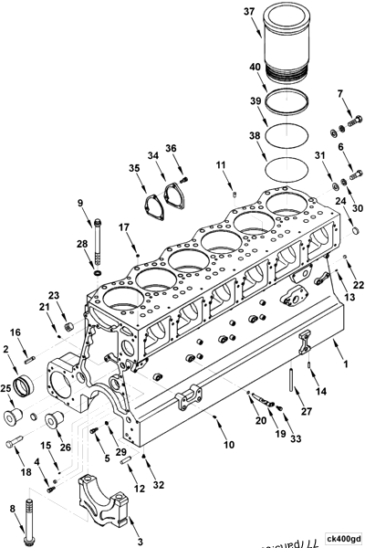 AR70577 Kit,pdc Piston/Liners