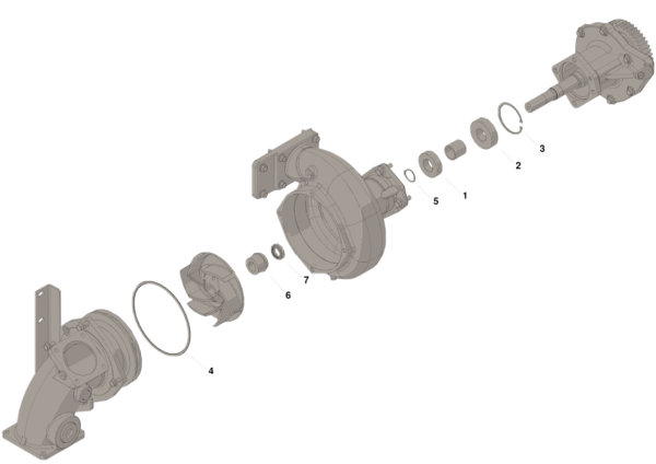 3803284 Water Pump Repair Kit