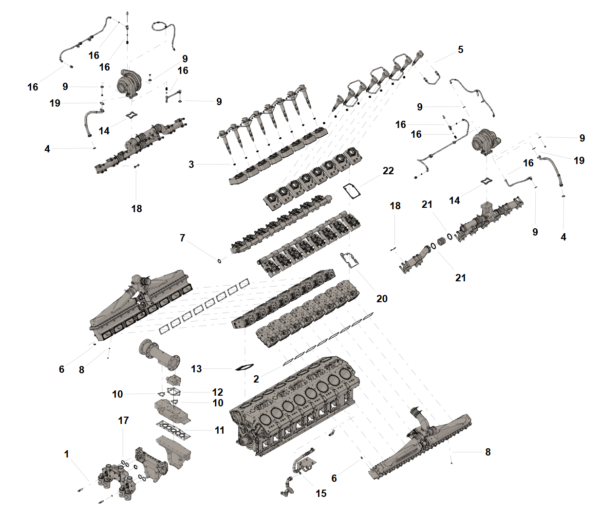 4376343 Upper Engine Gasket Kit