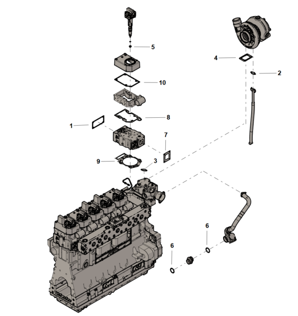4352579 Single Head Gasket Kit