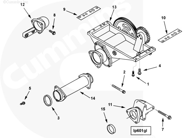 4100711 Lubricating Oil Pump