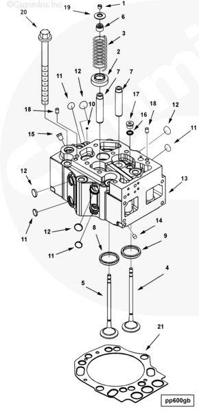4098444 Cylinder Head
