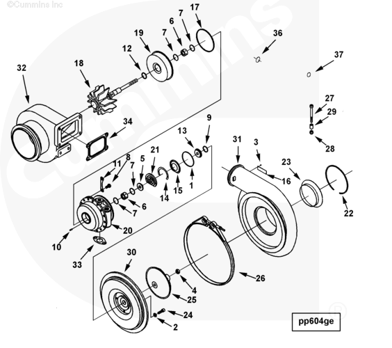 4036395 Turbocharger