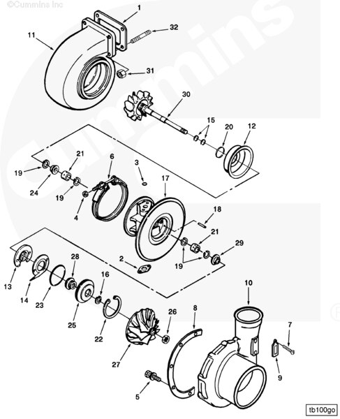 3532819 Turbocharger