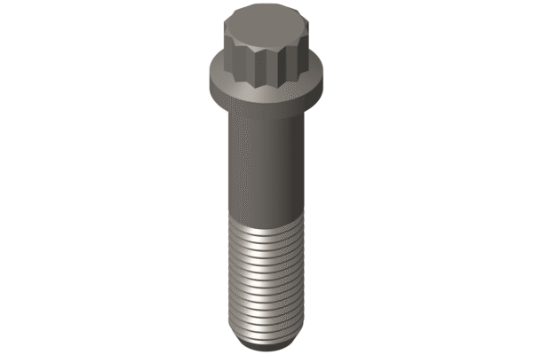 Cummins 205393 Orijinal 12 Köşe Başlı Cıvata (Twelve Point Cap Screw / 12-Point Bolt)