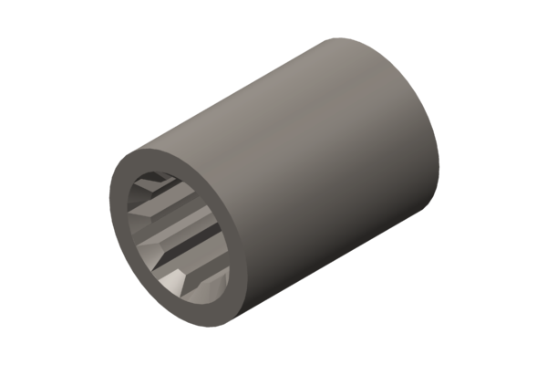 Cummins 206195 Orijinal Frezeli Kaplin Manşonu / Bağlantı Manşonu (Spline Coupling Sleeve)