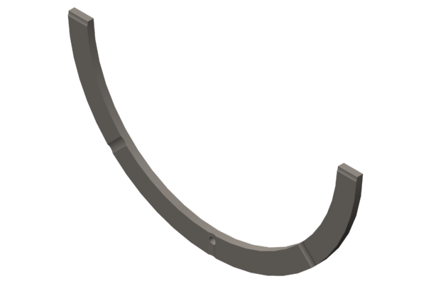 Cummins 3001709 Orijinal Gezinti Yatağı / Krank Eksensel Yatağı (Thrust Bearing)