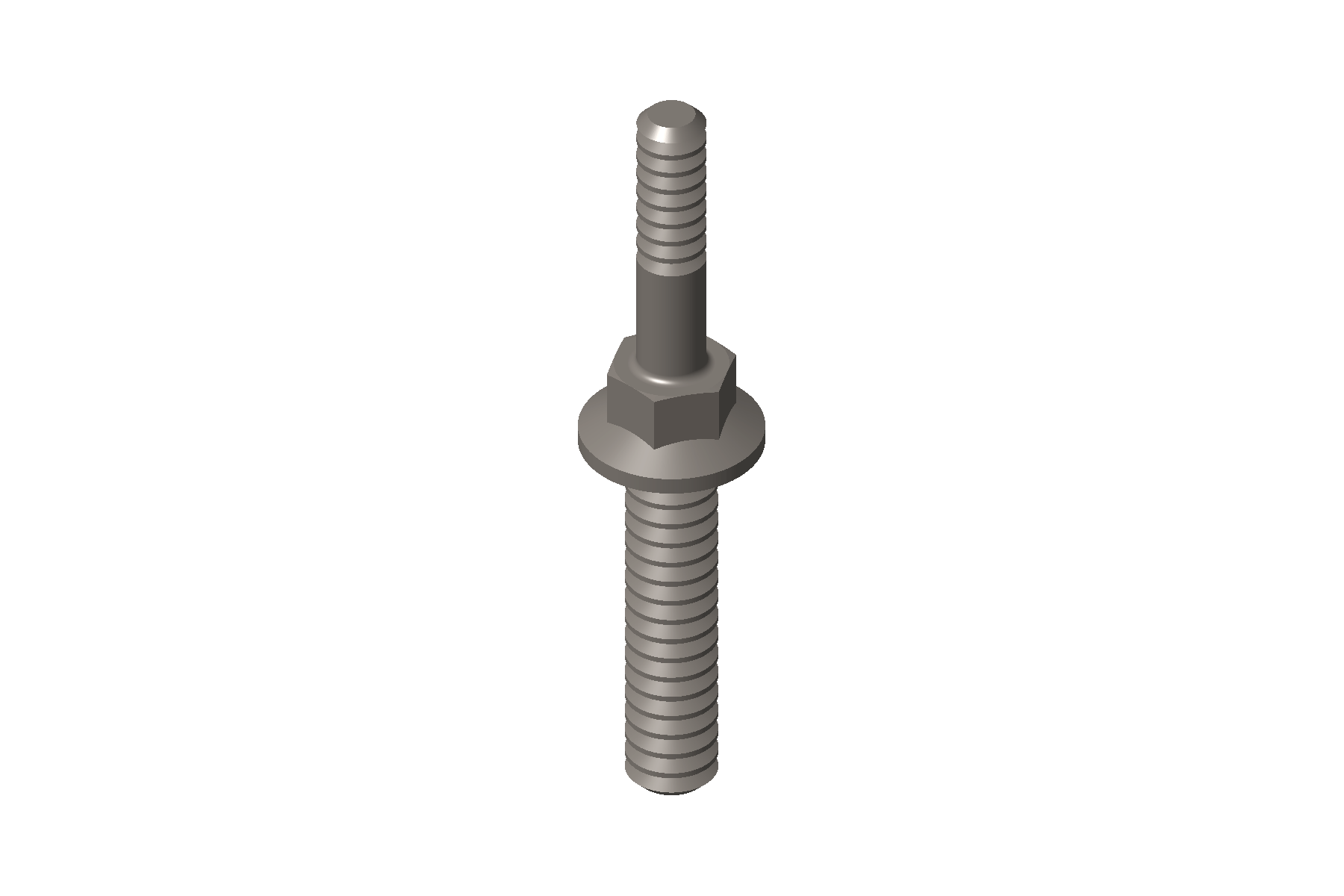 Cummins 3923077 Orijinal Saplamalı Flanşlı Başlı Cıvata (Studded Flange Cap Screw)