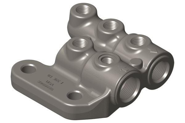 Cummins 3966656 Orijinal Yakıt Bloğu Bağlantı Rakoru / Yakıt Dağıtım Bloğu Rekoru (Fuel Block Connection)