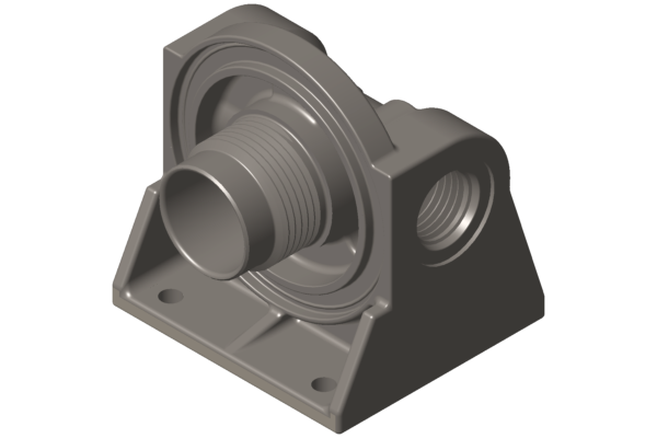 Cummins 4063933 Orijinal Yağ Filtre Kafası / Yağ Filtre Kütüğü (Lubricating Oil Filter Head)