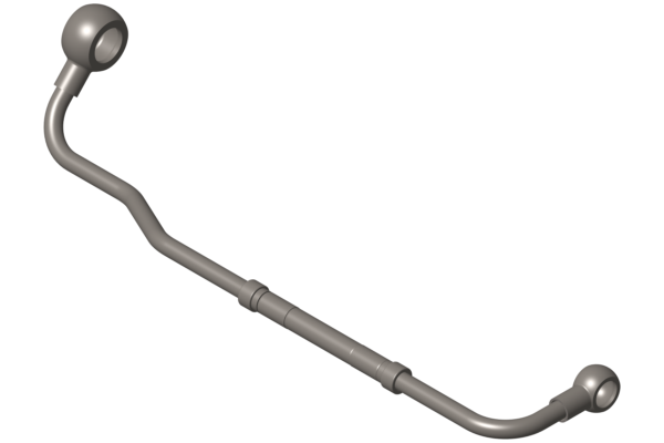 Cummins 4935040 Orijinal Yakıt Besleme Borusu / Yakıt Emiş-Besleme Hattı (Fuel Supply Tube)