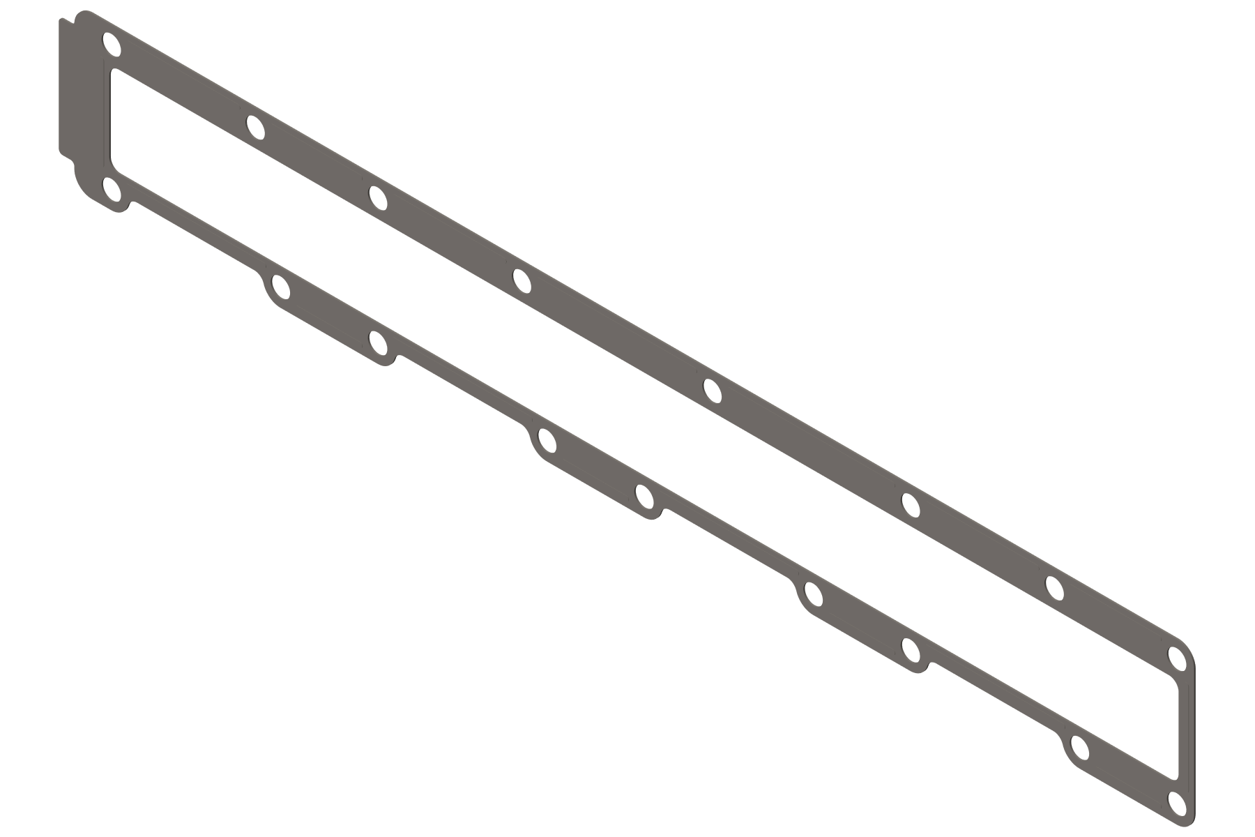 Cummins 4937032 Orijinal Bağlantı ve Emme Manifoldu Contası (Connection Gasket)
