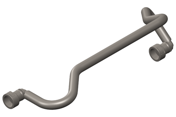 Cummins 4988666 Orijinal Yakıt Besleme Borusu / Yakıt Besleme Hattı (Fuel Supply Tube)