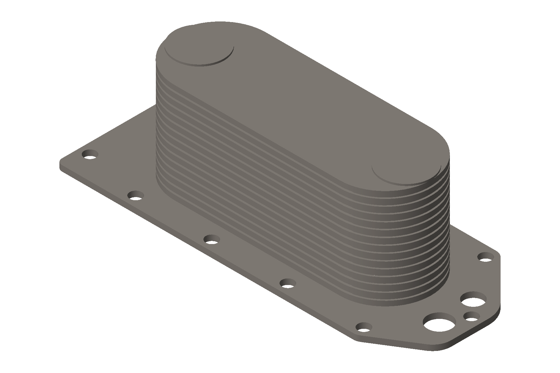 Cummins 5477432 Yağ Soğutucu Peteği (Cooler Core / Lubricating Oil Cooler Core / Oil Cooler Element)