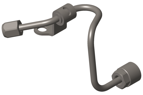 Cummins 5481953 Orijinal Enjektör Yakıt Besleme Borusu / Yüksek Basınç Yakıt Borusu (Injector Fuel Supply Tube)
