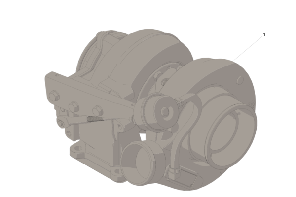 Cummins 5495968 Orijinal Standart Turboşarj Komple Kiti (Turbocharger Kit - Standard)