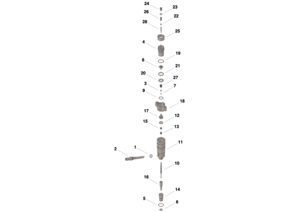 Cummins 5579409 Orijinal Enjektör Takımı - Standart / Komple Enjektör Kiti (Injector Kit - Standard)